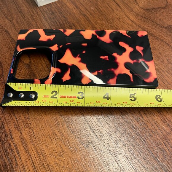 FLAUNT SQUARE Tortoise print iphone case - Picture 5 of 5
